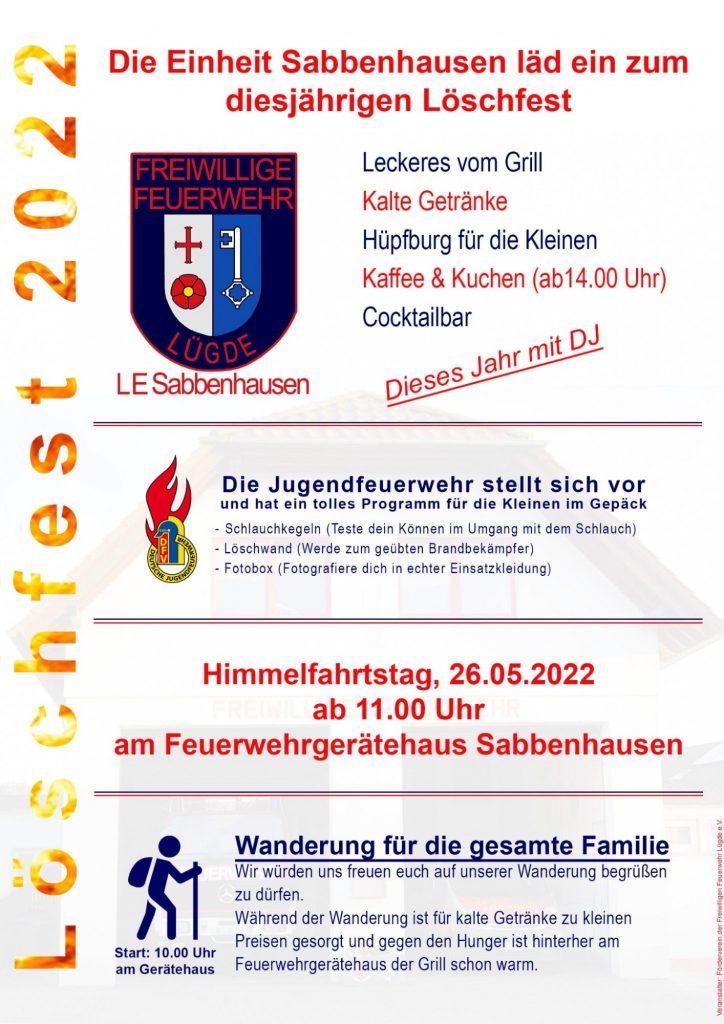 Löschfest Sabbenhausen