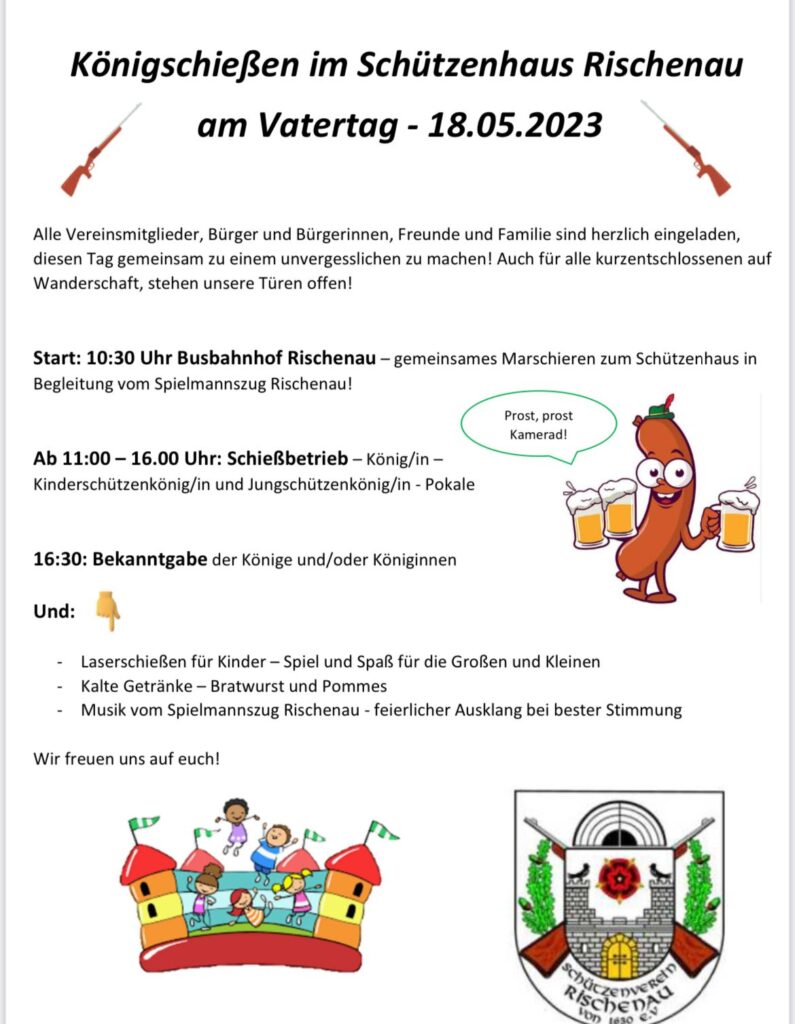 Königsschießen Rischenau - am Vatertag 18.05.2023